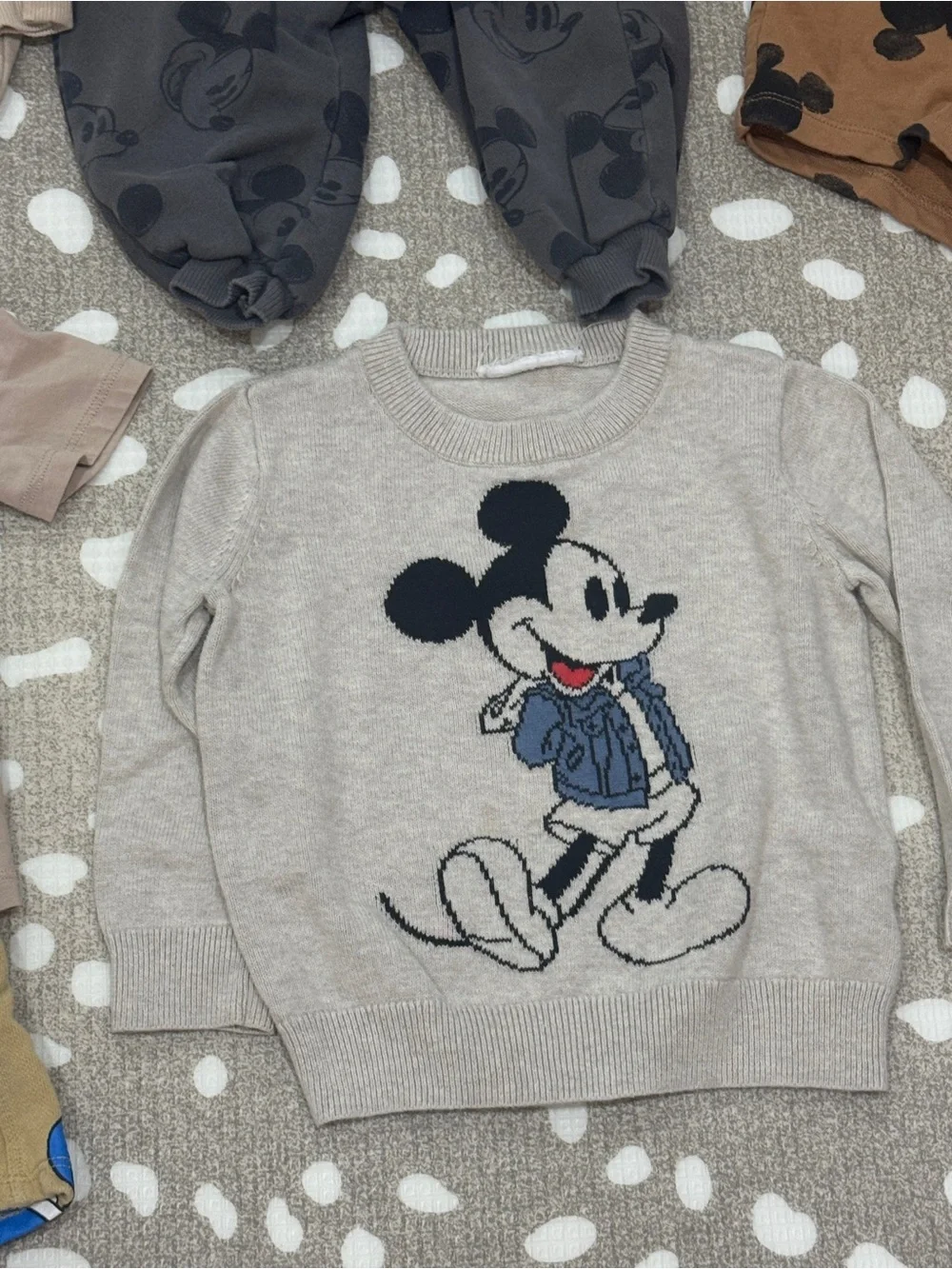 Lot of 9 Zara Kids x Disney Mickey Mouse H&M toddler baby boy set tee shorts 2pc